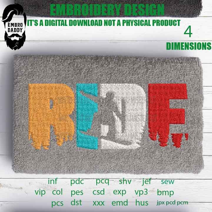 Machine Embroidery, ride snowboard landscape embroidery files, bike Gift Idea, compound bow Design, PES, xxx, hus, vip & more, skate pes