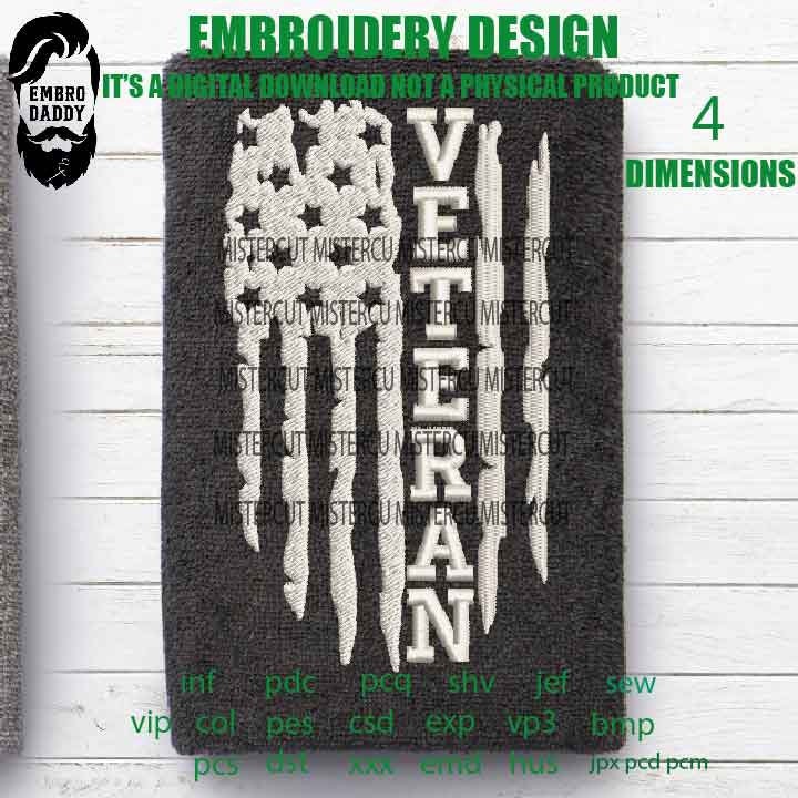 Machine Embroidery, USA flag veteran gift idea PES, xxx, hus & more, embroidery files , husband pes, usa flag gift idea pes