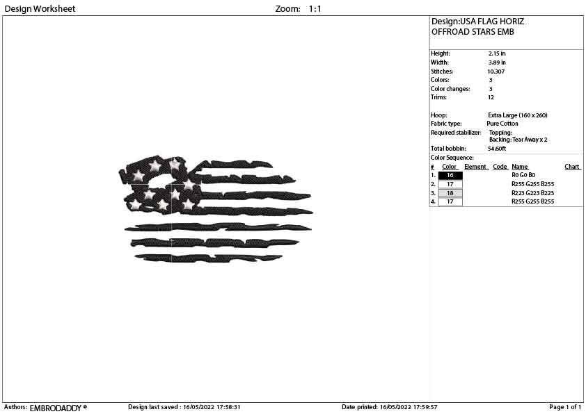 Machine Embroidery, usa flag offroad embroidery files, American Flag gift idea PES, xxx hus & more, patriotic, fathers day gift idea, Dad