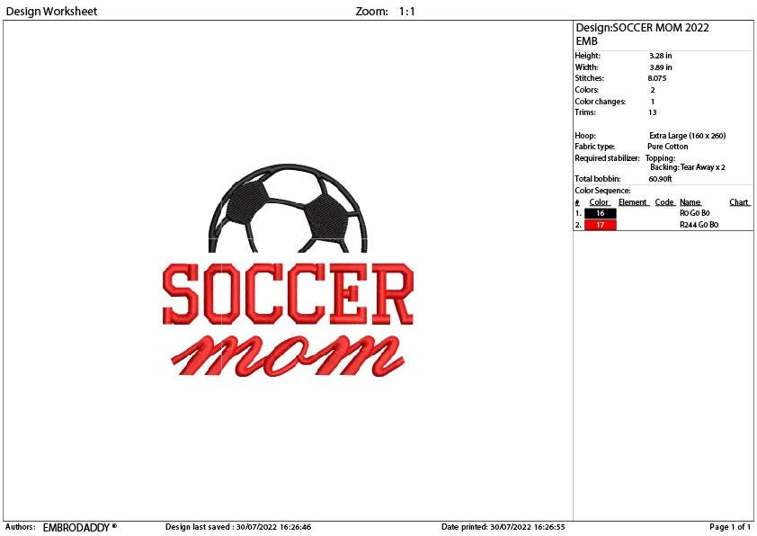 Machine Embroidery, Soccer ball split mom, soccer mom gift idea PES, xxx, hus & more, embroidery files , mom pes, mothers day gift pes