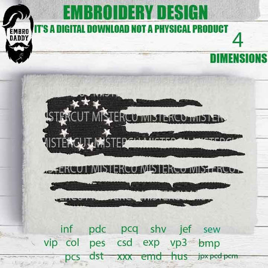 Machine Embroidery, usa flag betsy, 13 star betsy ross union, Betsy Ross American Flag gift idea PES, xxx hus & more, patriotic embroidery